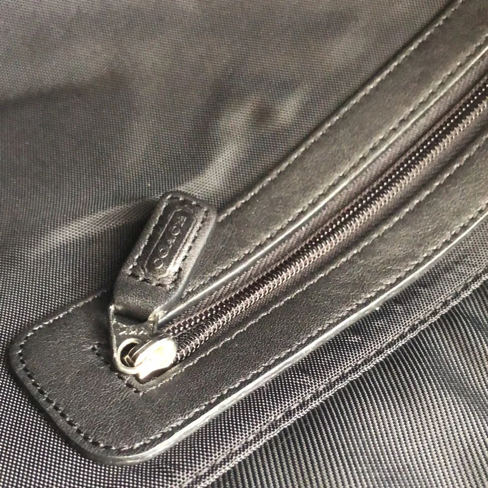 Coach 5118 Messenger Laptop Bag Black